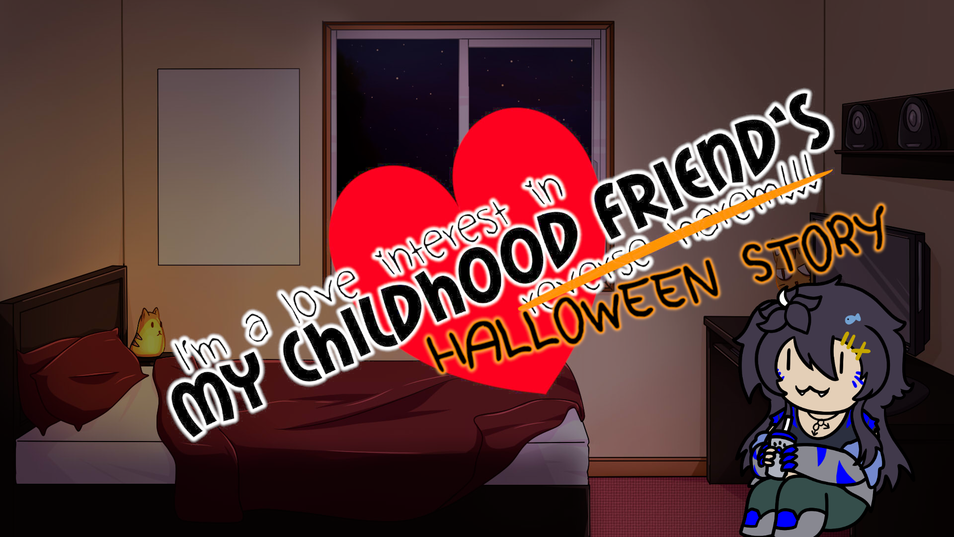 I'm a Love Interest in my Best Friend's Halloween Story